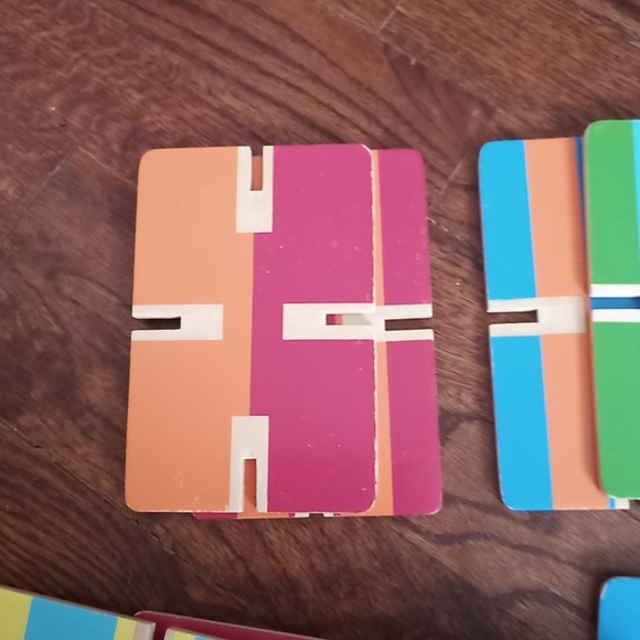 Pottery Barn Kids Wood Creativity Cards Learn Construct Stack Build 20 P… - Picture 4 of 7